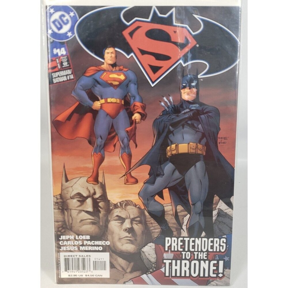 Superman Batman #14 2005 DC Comics Pretenders to the Throne Boarded Bagged